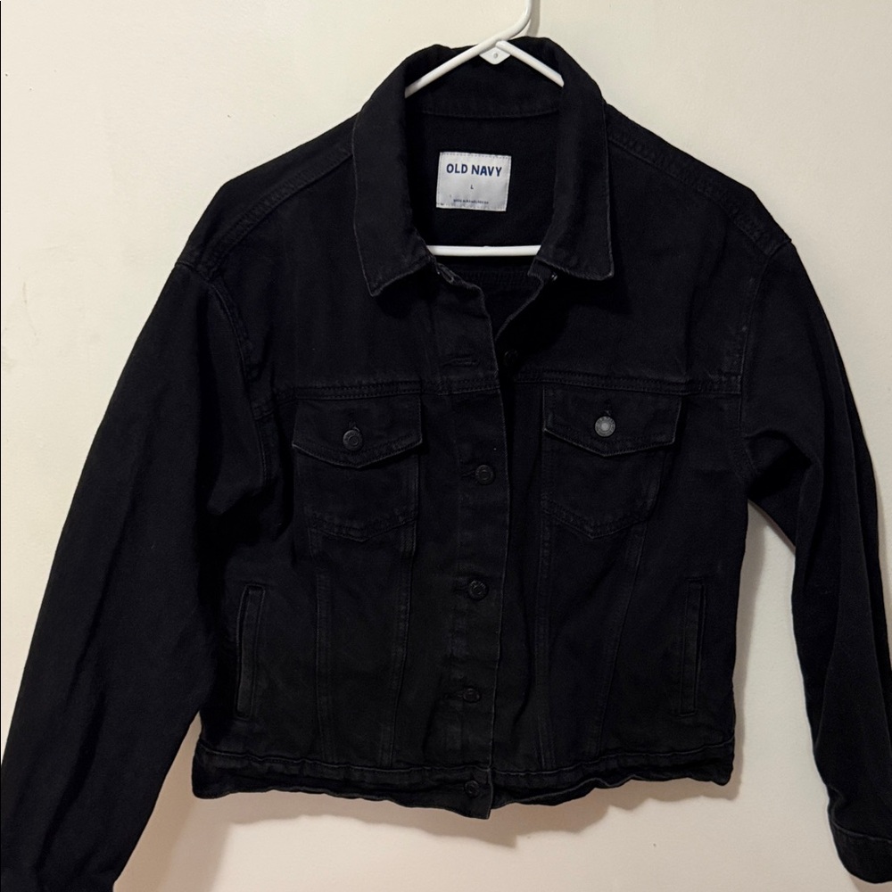 Old Navy Women's Dark Denim Jacket